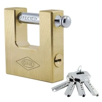 قفل کتابی آپارتمانی گیرا Gira 70mm کد 009