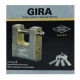 قفل کتابی آپارتمانی گیرا Gira 70mm کد 013