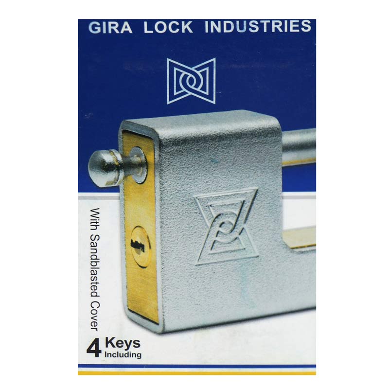 قفل کتابی پاترول روکشدار گیرا Gira900 90mm کد 039