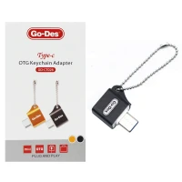 تبدیل Go-Des GD-CT026 OTG Type-C آویز دار
