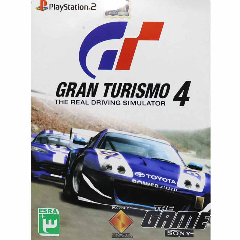 Gran Turismo 4 Real Driving Simulator PS2 لوح زرین