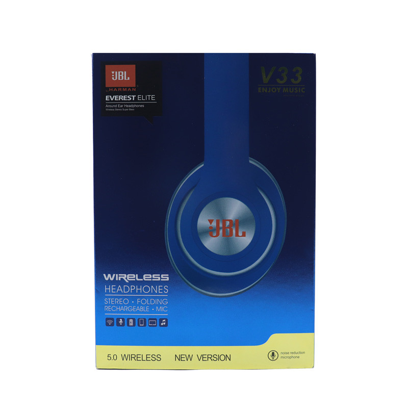 هدفون بلوتوثی و رم خور JBL V33