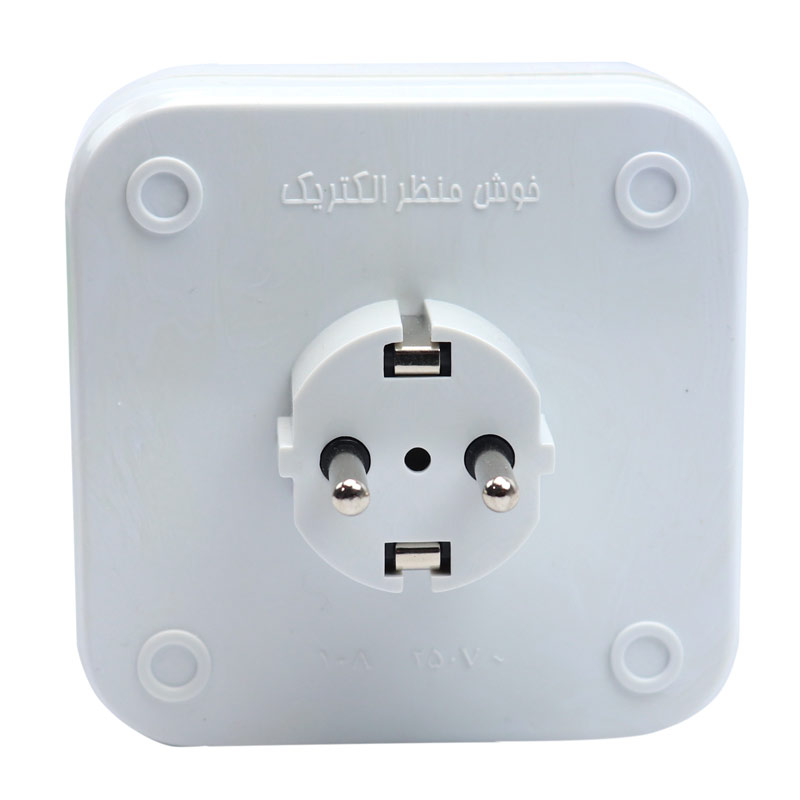 چند راهی 4 خانه برق دوشاخه دار خوش منظر الکتریک