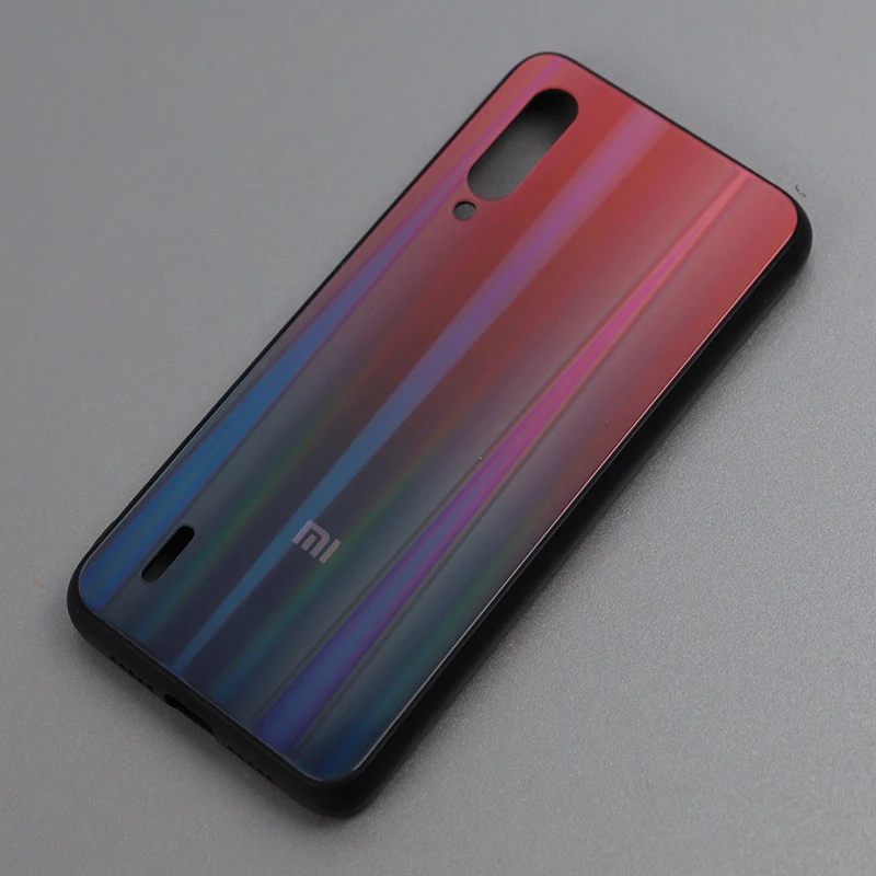 قاب لیزری پشت گلسی Xiaomi Mi 9 Lite کد7 سری B