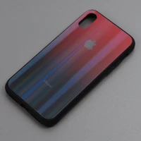 قاب لیزری پشت گلسی iPhone X/XS کد7 سری B