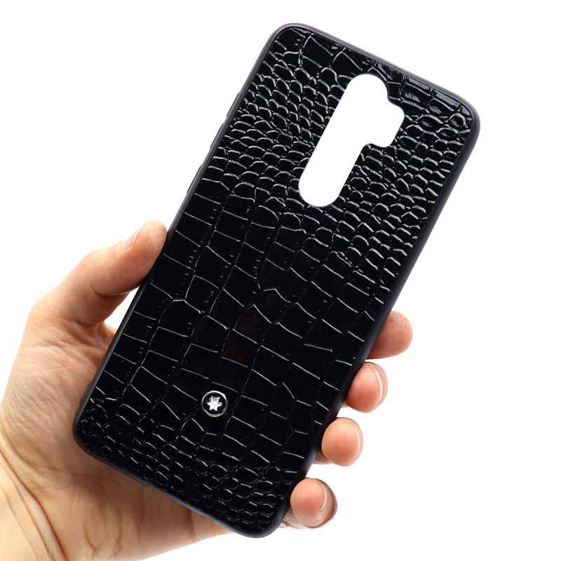 قاب چرمی Mont Blanc شیائومی Redmi Note 8 Pro