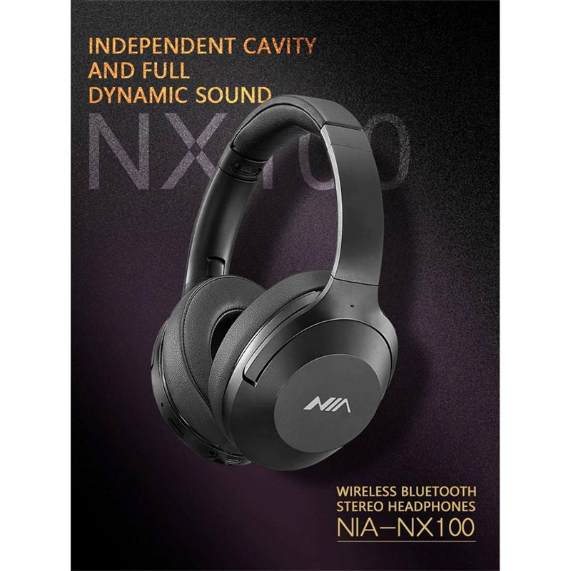 هدفون بلوتوثی رم خور نیا NIA-NX100