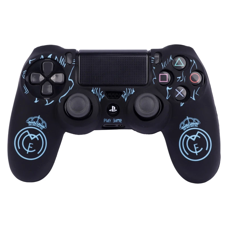 روکش دسته بازی PS4 طرح رئال مادرید آبی