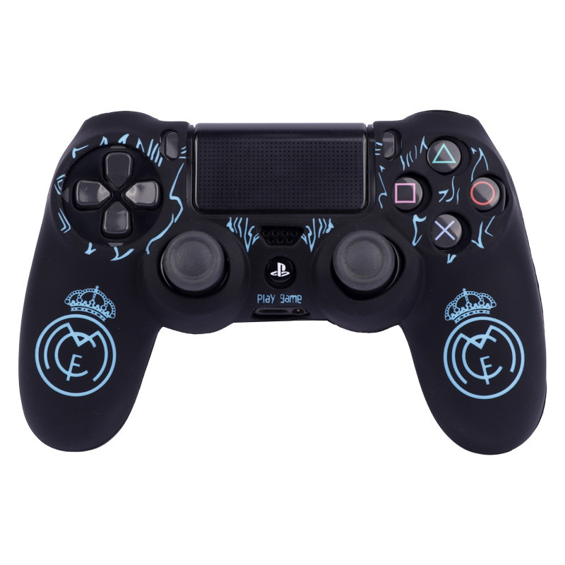 روکش دسته بازی PS4 طرح رئال مادرید آبی