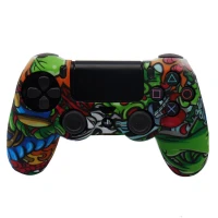 روکش دسته بازی PS4 طرح فانتزی کد 15 + روکش آنالوگ هدیه
