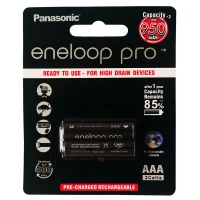 باتری دوتایی نیم قلمی پاناسونیک Eneloop Pro HR03