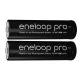 باتری دوتایی نیم قلمی پاناسونیک Eneloop Pro HR03