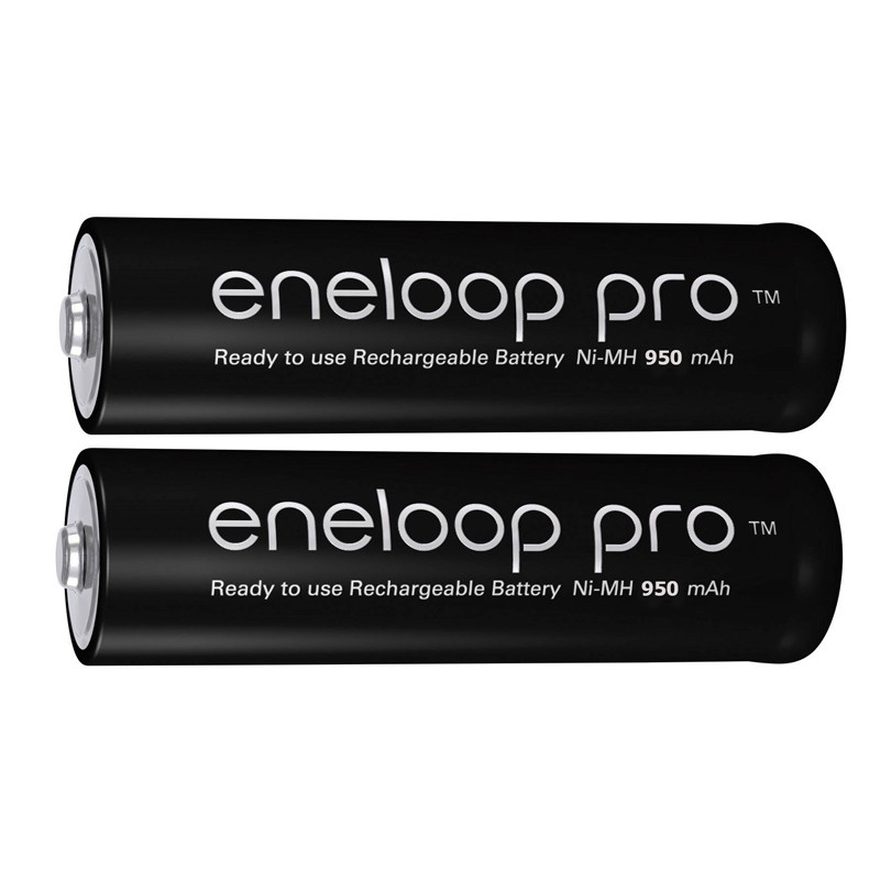 باتری نیم قلمی 2تایی Panasonic Eneloop Pro HR03 1.2V AAA