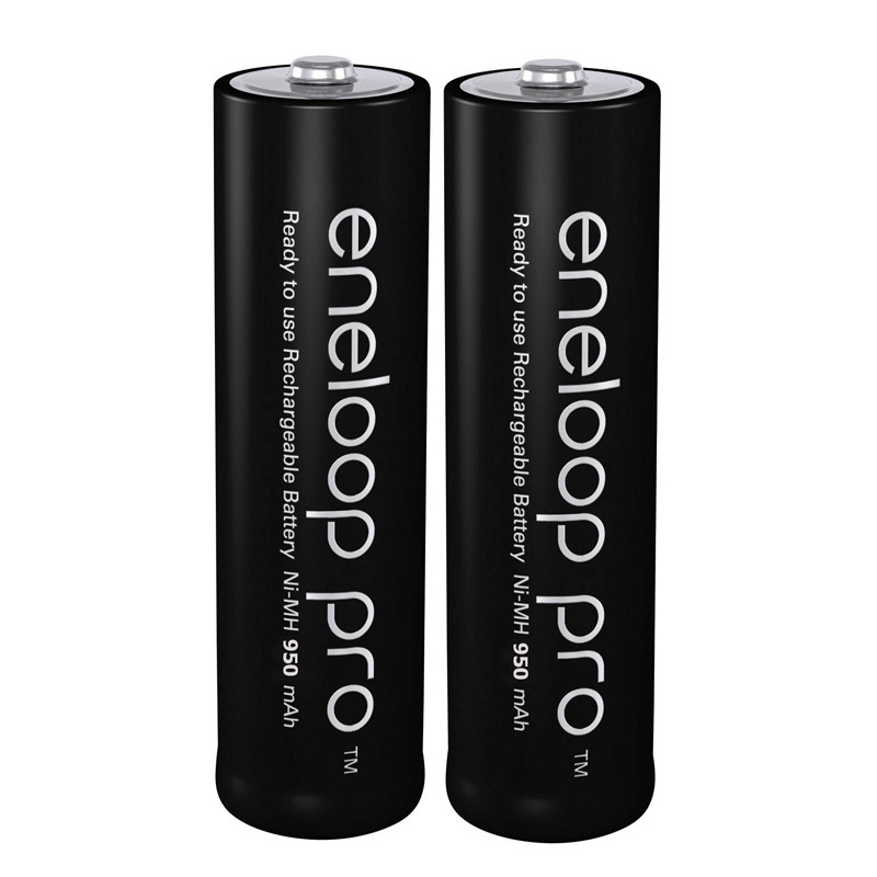 باتری نیم قلمی 2تایی Panasonic Eneloop Pro HR03 1.2V AAA