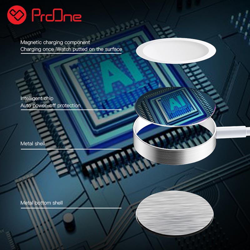 کابل دو سر آیفونی و مغناطیسی شارژ ProOne HC11 1.6m