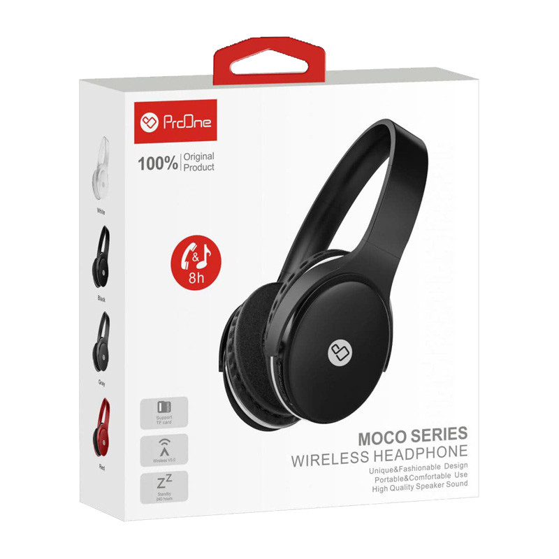 هدفون بلوتوثی و رم خور ProOne Moco Series