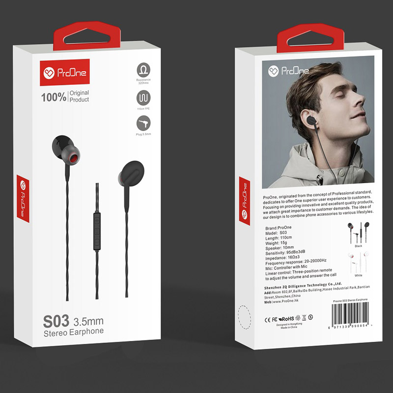 هندزفری ProOne S03