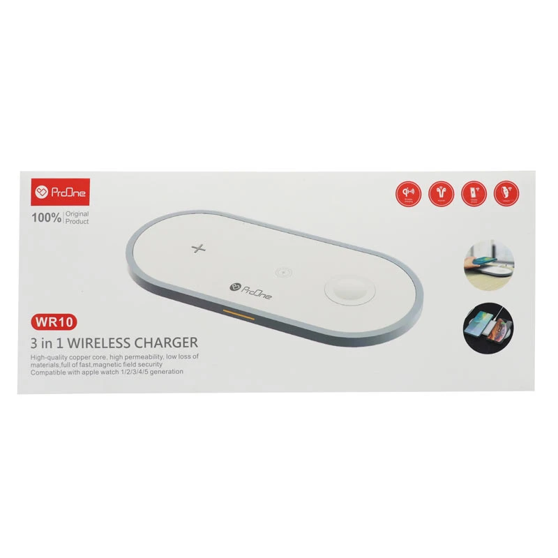 شارژر بی سیم ProOne WR10 3-In-1