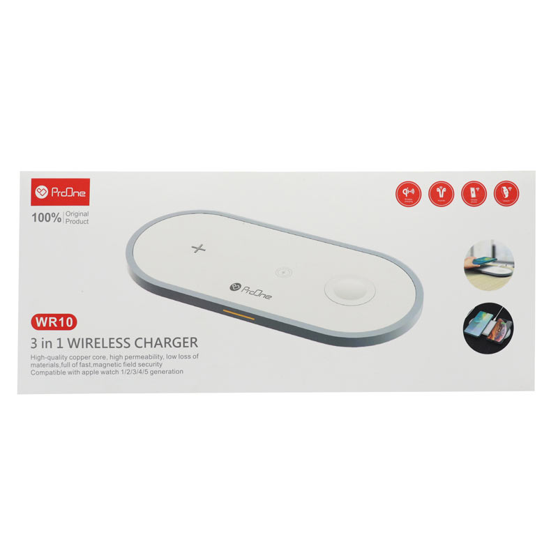 شارژر بی سیم ProOne WR10 3-In-1