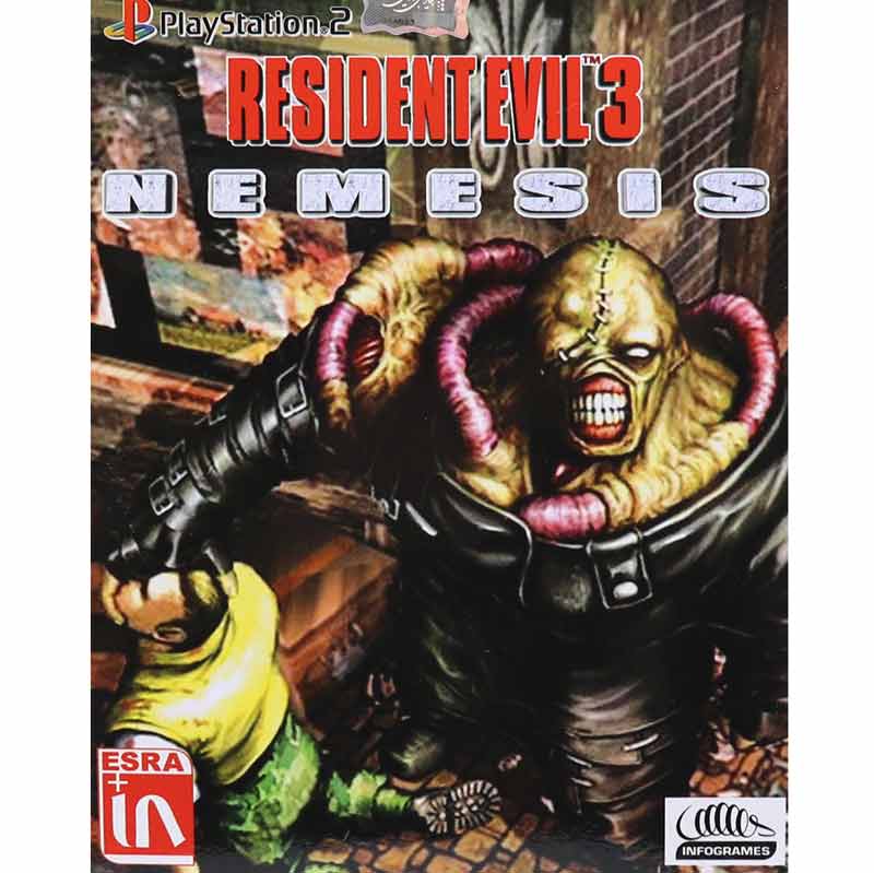 بازی Resident Evil 3 NEMESIS لوح زرین مناسب برای PS2