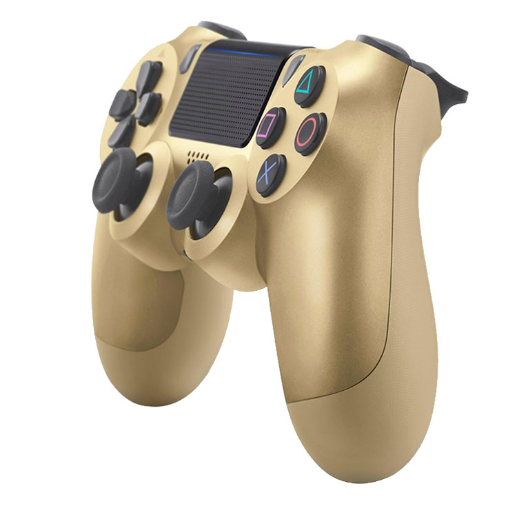 دسته بی سیم SONY PlayStation 4 DualShock 4 High Copy طلایی پکدار