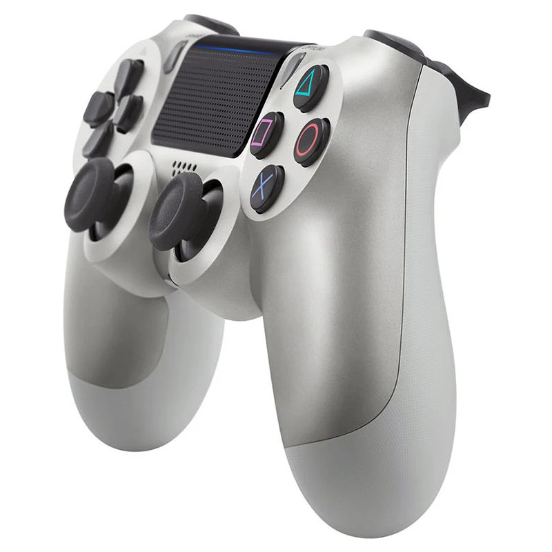 دسته بازی بی سیم SONY PlayStation 4 DualShock 4 High Copy نقره ای