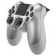 دسته بازی بی سیم SONY PlayStation 4 DualShock 4 High Copy نقره ای
