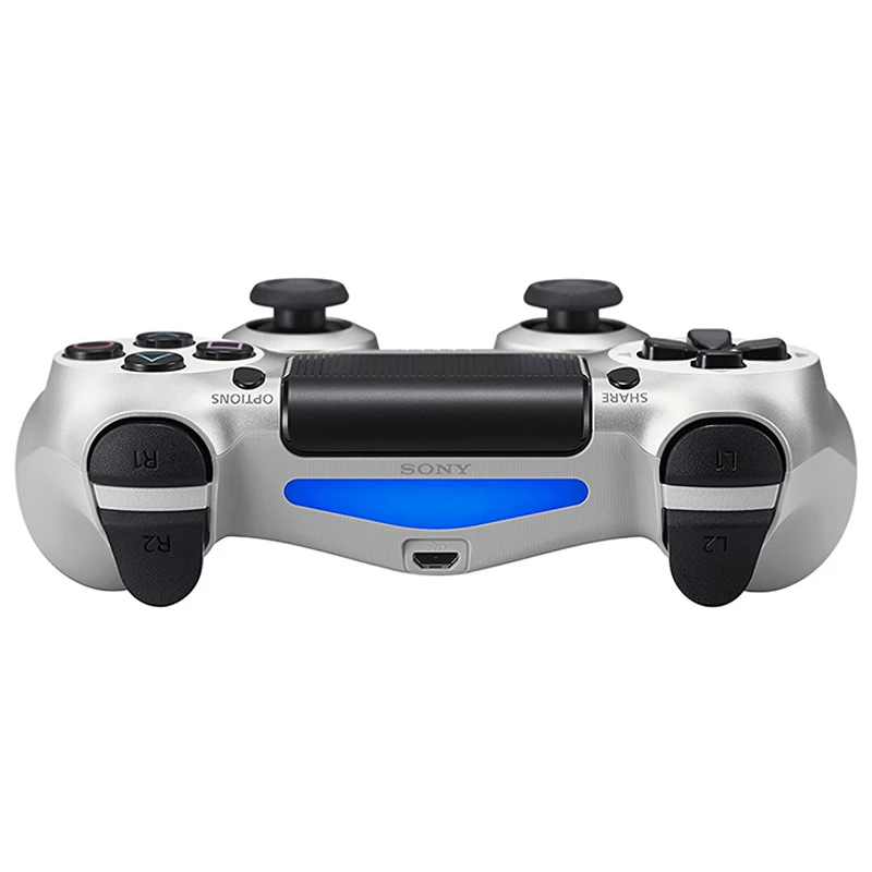 دسته بازی بی سیم SONY PlayStation 4 DualShock 4 High Copy نقره ای