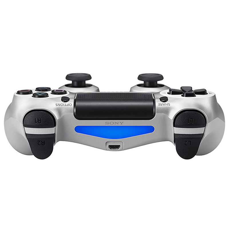 دسته بازی بی سیم SONY PlayStation 4 DualShock 4 High Copy نقره ای