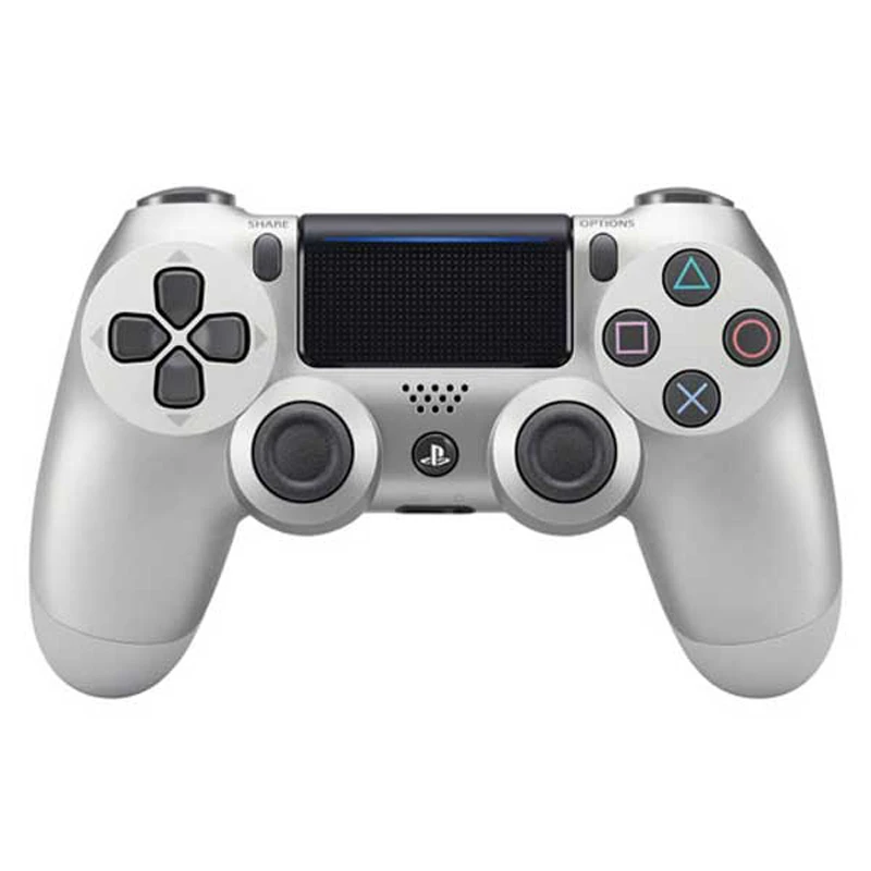 دسته بازی بی سیم SONY PlayStation 4 DualShock 4 High Copy نقره ای