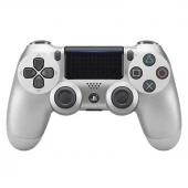 دسته بازی بی سیم SONY PlayStation 4 DualShock 4 High Copy نقره ای