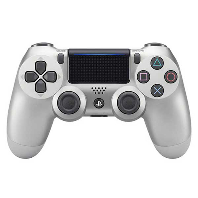 دسته بازی بی سیم SONY PlayStation 4 DualShock 4 High Copy نقره ای