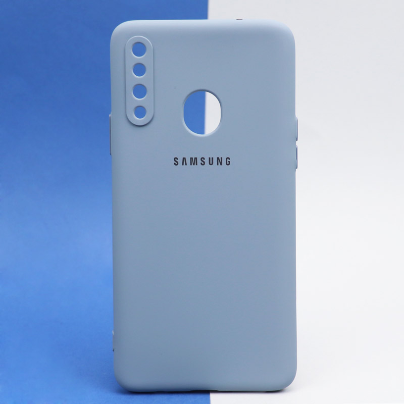 قاب طرح سیلیکونی محافظ لنزدار Samsung Galaxy A20s