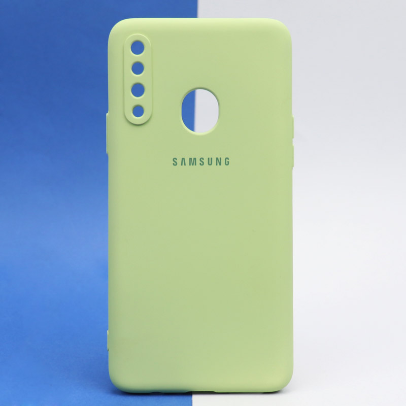 قاب طرح سیلیکونی محافظ لنزدار Samsung Galaxy A20s