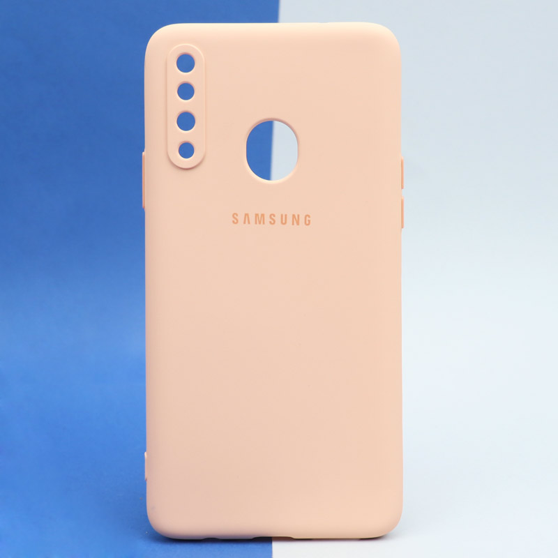 قاب طرح سیلیکونی محافظ لنزدار Samsung Galaxy A20s