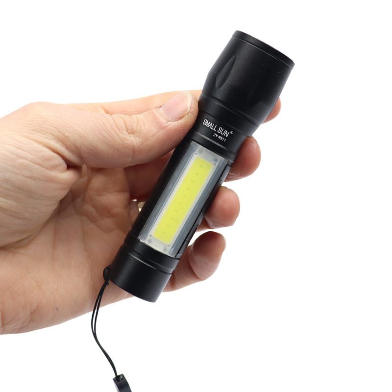 چراغ قوه پلیسی 3 حالته Small Sun ZY-R911 جعبه دار