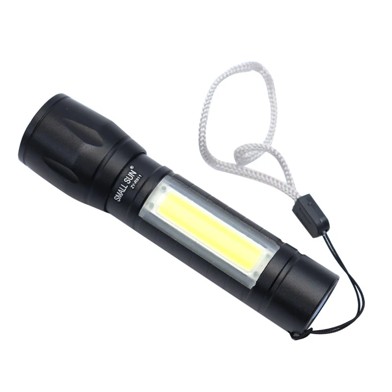 چراغ قوه پلیسی 3 حالته Small Sun ZY-R911 جعبه دار