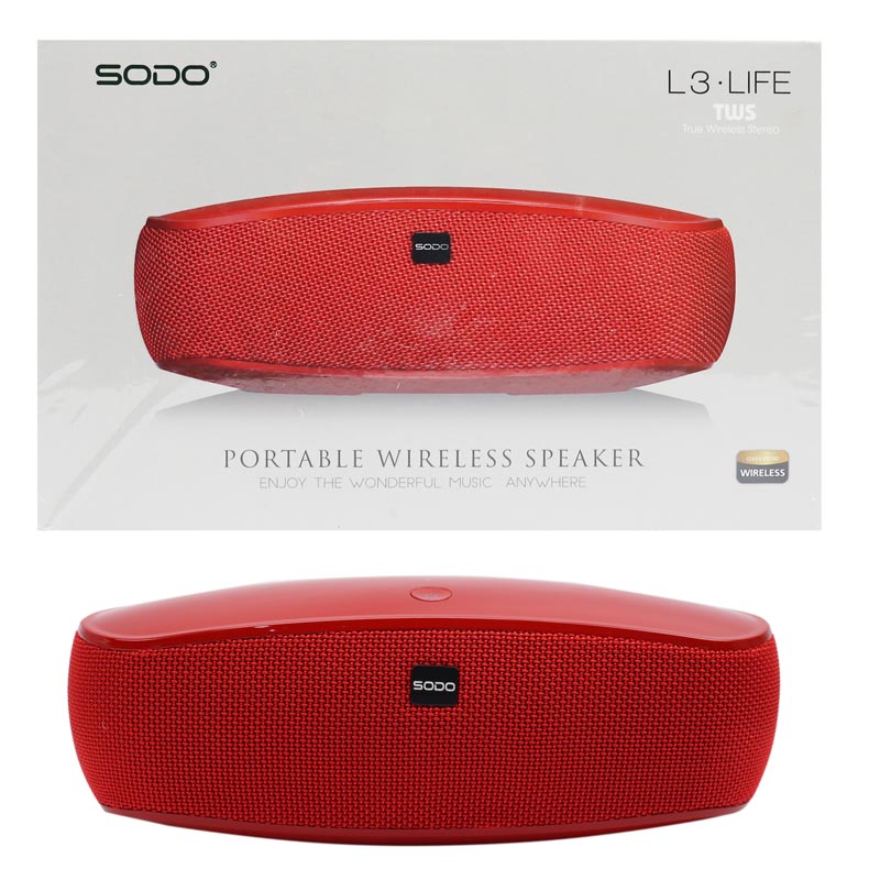 اسپیکر بلوتوثی رم و فلش خور Sodo Life L3 TWS