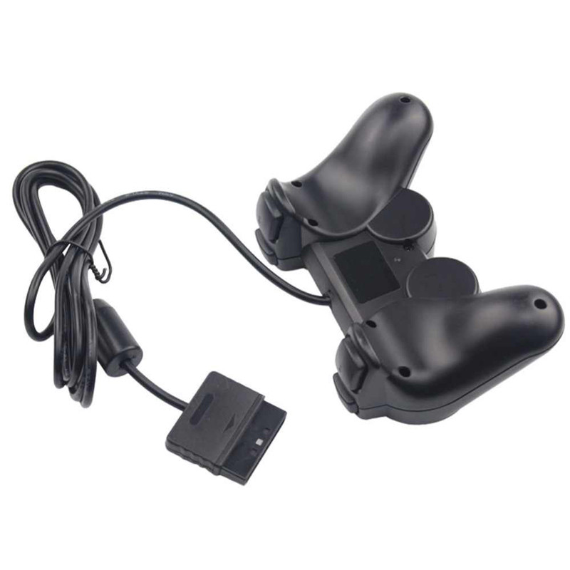 دسته بازی تک شوکدار Sony PS2 مدل IC دار