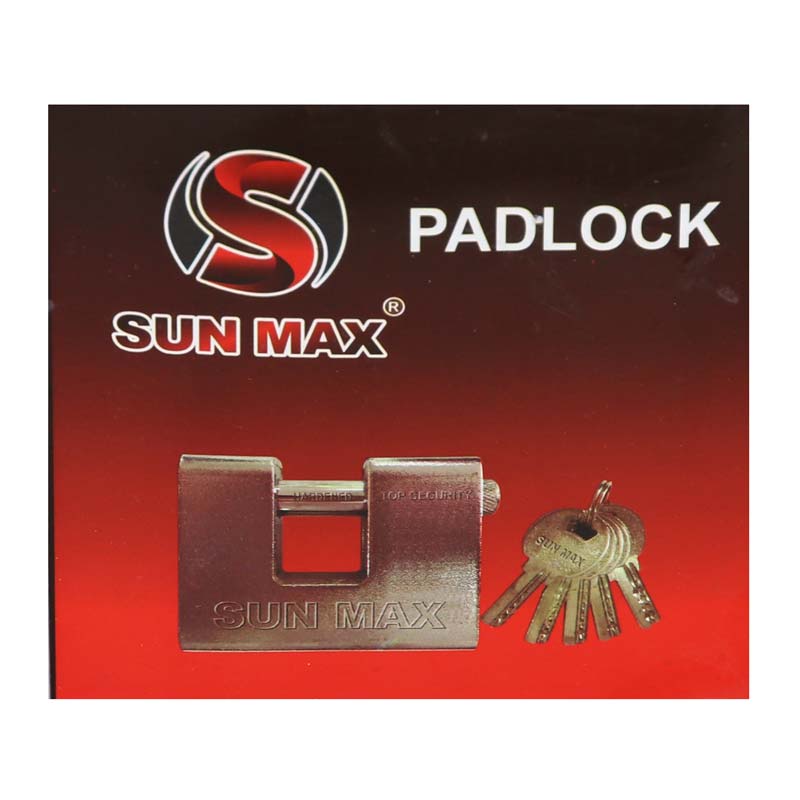 قفل کتابی Sunmax Padlock 90mm