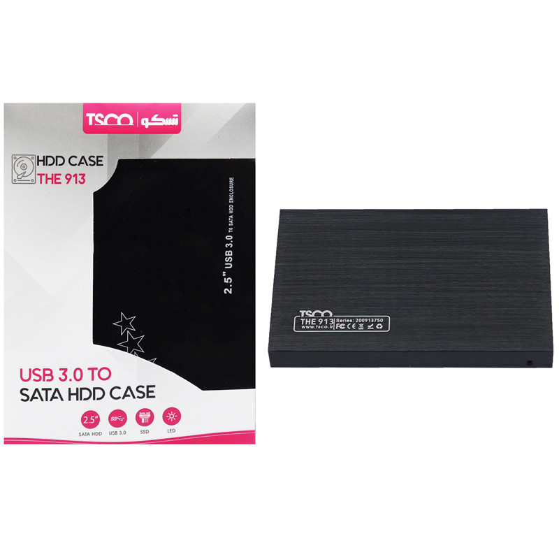 باکس هارد 2.5 اینچی HDD تسکو THE 913