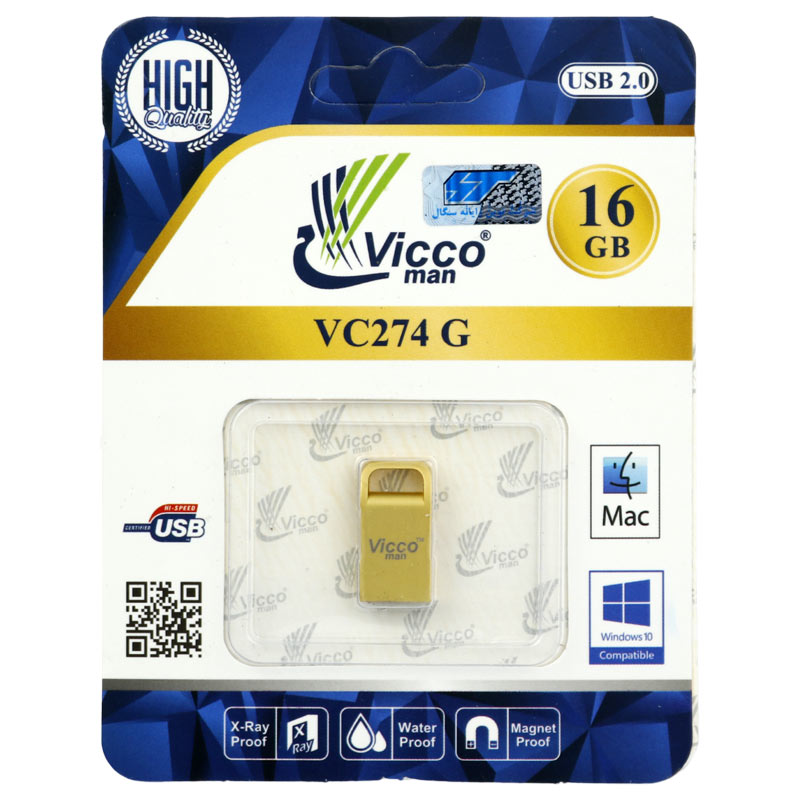 فلش 16 گیگ ویکومن ViccoMan VC274