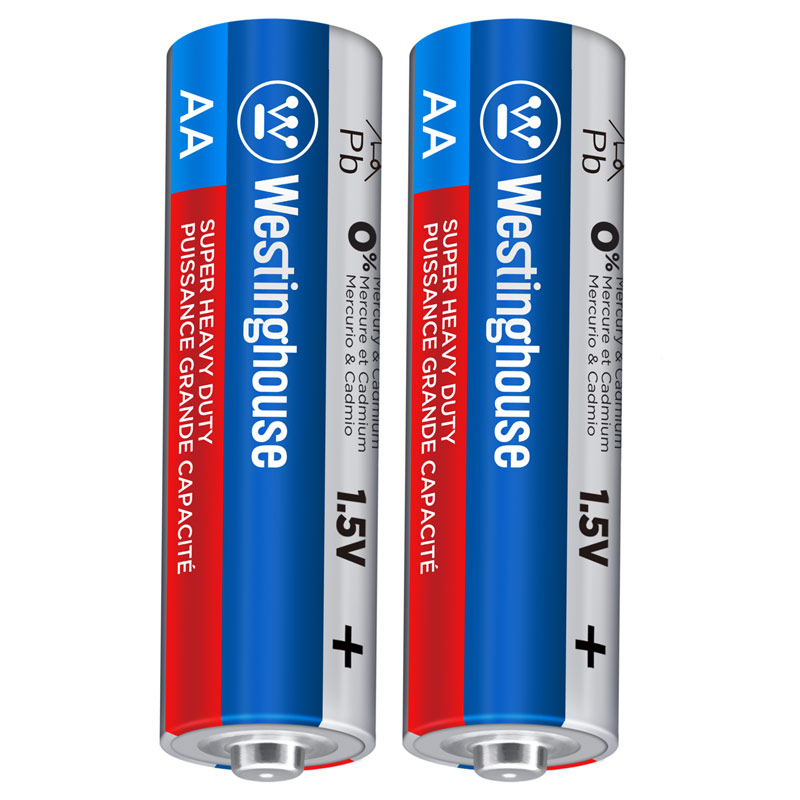 پک 4+2 باتری قلمی و نیم قلمی WestingHouse Super Heavy Duty 1.5V