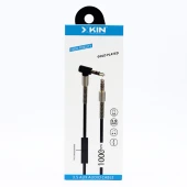 کابل AUX ریموت دار XKIN AUX105 یکسر L طول 1 متر