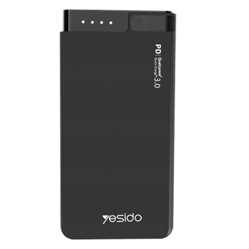 پاوربانک فست شارژ 10000 یسیدو YESIDO YP13 PD QC3 18W