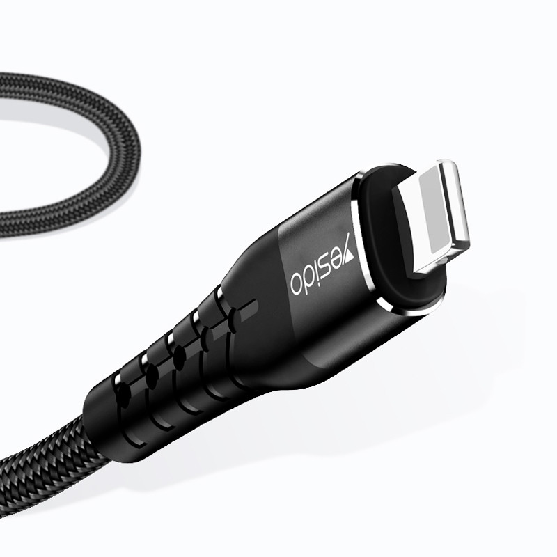 کابل تبدیل فست شارژ Yesido CA-48 Type-C to Lightning 2A 1.2m