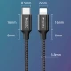 کابل تبدیل Yesido CA52 Type-C to Lightning 30cm