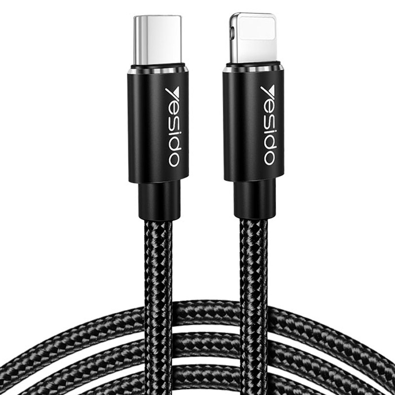 کابل تبدیل Yesido CA56 Type-C to Lightning 1.2m