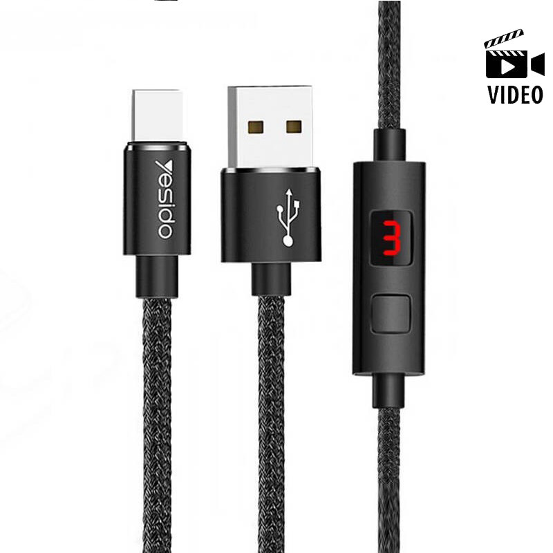 کابل تایپ سی Yesido CA46 5A 1.2m