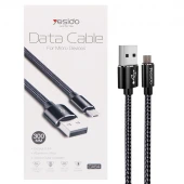 کابل میکرو یو اس بی Yesido CA54 2.4A 30cm